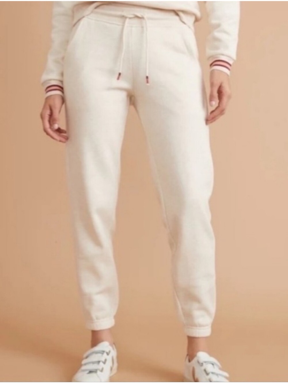 Marine Layer Cream Sweatpants Joggers